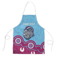 Central Queensland Rugby Custom Apron Go Capras Aboriginal Art - Aussie Hoodie