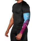 Central Queensland Rugby Custom Arm Sleeves Go Capras Aboriginal Art - Aussie Hoodie
