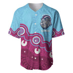 Central Queensland Rugby Custom Baseball Jersey Go Capras Aboriginal Art - Aussie Hoodie