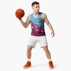 Central Queensland Rugby Custom Basketball Jersey Go Capras Aboriginal Art - Aussie Hoodie