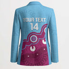 Central Queensland Rugby Custom Blazer Go Capras Aboriginal Art - Aussie Hoodie