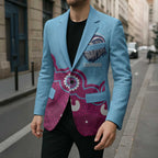 Central Queensland Rugby Custom Blazer Go Capras Aboriginal Art - Aussie Hoodie