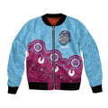 Central Queensland Rugby Custom Bomber Jacket Go Capras Aboriginal Art - Aussie Hoodie
