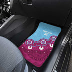 Central Queensland Rugby Custom Car Mats Go Capras Aboriginal Art - Aussie Hoodie