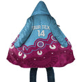 Central Queensland Rugby Custom Cloak Go Capras Aboriginal Art - Aussie Hoodie