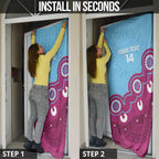 Central Queensland Rugby Custom Door Cover Go Capras Aboriginal Art - Aussie Hoodie