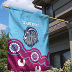 Central Queensland Rugby Custom Garden Flag Go Capras Aboriginal Art - Aussie Hoodie