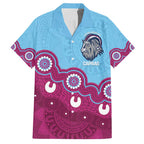 Central Queensland Rugby Custom Hawaiian Shirt Go Capras Aboriginal Art - Aussie Hoodie