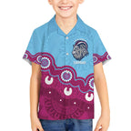 Central Queensland Rugby Custom Hawaiian Shirt Go Capras Aboriginal Art - Aussie Hoodie