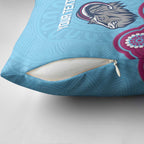 Central Queensland Rugby Custom Pillow Cover Go Capras Aboriginal Art - Aussie Hoodie