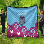 Central Queensland Rugby Custom Quilt Go Capras Aboriginal Art - Aussie Hoodie