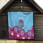 Central Queensland Rugby Custom Quilt Go Capras Aboriginal Art - Aussie Hoodie