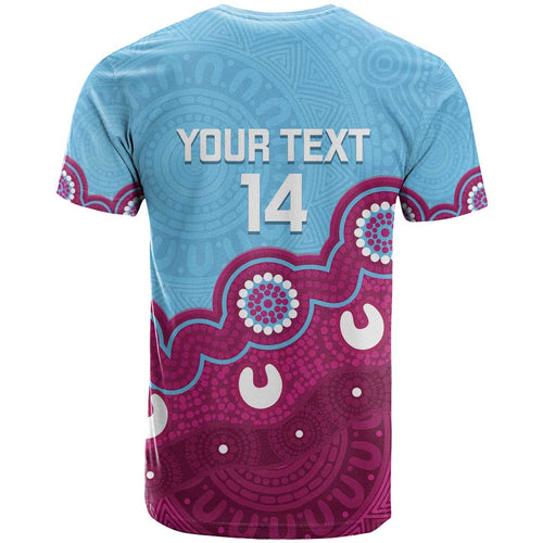 Central Queensland Rugby Custom T Shirt Go Capras Aboriginal Art - Aussie Hoodie