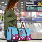 Central Queensland Rugby Custom Travel Bag Go Capras Aboriginal Art - Aussie Hoodie