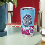 Central Queensland Rugby Custom Tumbler Cup Go Capras Aboriginal Art - Aussie Hoodie