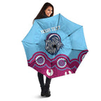 Central Queensland Rugby Custom Umbrella Go Capras Aboriginal Art - Aussie Hoodie