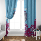 Central Queensland Rugby Custom Window Curtain Go Capras Aboriginal Art - Aussie Hoodie