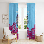 Central Queensland Rugby Custom Window Curtain Go Capras Aboriginal Art - Aussie Hoodie