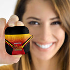 Papua New Guinea Rugby Custom AirPods Case Go PNG Hunters Polynesian Pattern - Aussie Hoodie