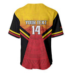 Papua New Guinea Rugby Custom Baseball Jersey Go PNG Hunters Polynesian Pattern - Aussie Hoodie