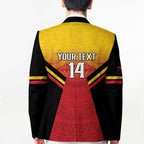 Papua New Guinea Rugby Custom Blazer Go PNG Hunters Polynesian Pattern - Aussie Hoodie
