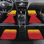 Papua New Guinea Rugby Custom Car Mats Go PNG Hunters Polynesian Pattern - Aussie Hoodie