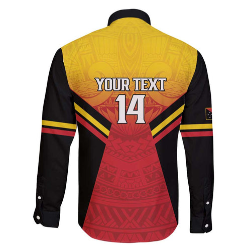 Papua New Guinea Rugby Custom Family Matching Tank Maxi Dress and Hawaiian Shirt Go PNG Hunters Polynesian Pattern - Aussie Hoodie