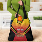 Papua New Guinea Rugby Custom Grocery Bag Go PNG Hunters Polynesian Pattern - Aussie Hoodie