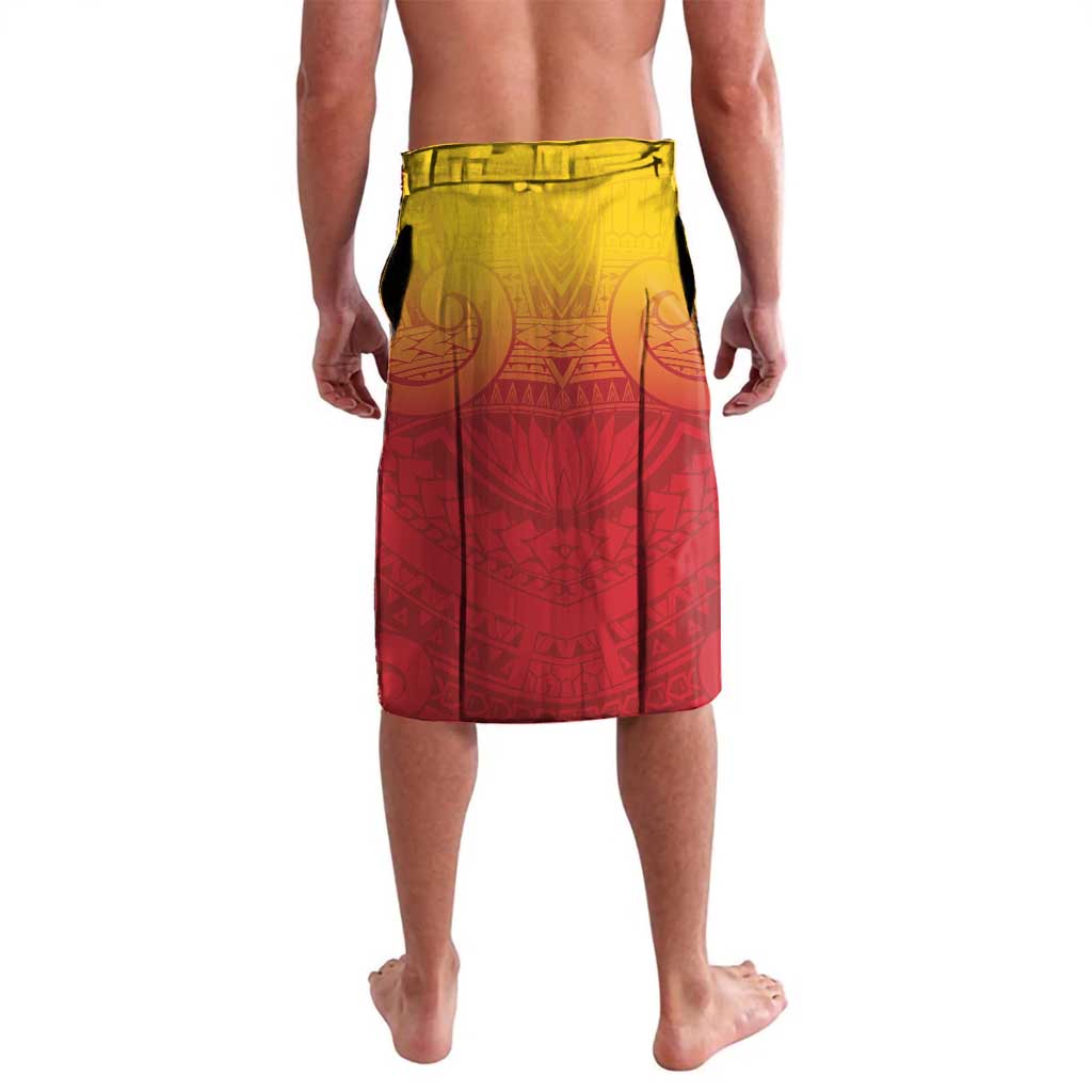 Papua New Guinea Rugby Custom Lavalava Go PNG Hunters Polynesian Pattern - Aussie Hoodie