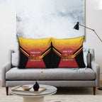 Papua New Guinea Rugby Custom Pillow Cover Go PNG Hunters Polynesian Pattern - Aussie Hoodie