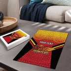 Papua New Guinea Rugby Custom Puzzle Go PNG Hunters Polynesian Pattern - Aussie Hoodie