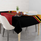 Papua New Guinea Rugby Custom Tablecloth Go PNG Hunters Polynesian Pattern - Aussie Hoodie