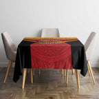 Papua New Guinea Rugby Custom Tablecloth Go PNG Hunters Polynesian Pattern - Aussie Hoodie