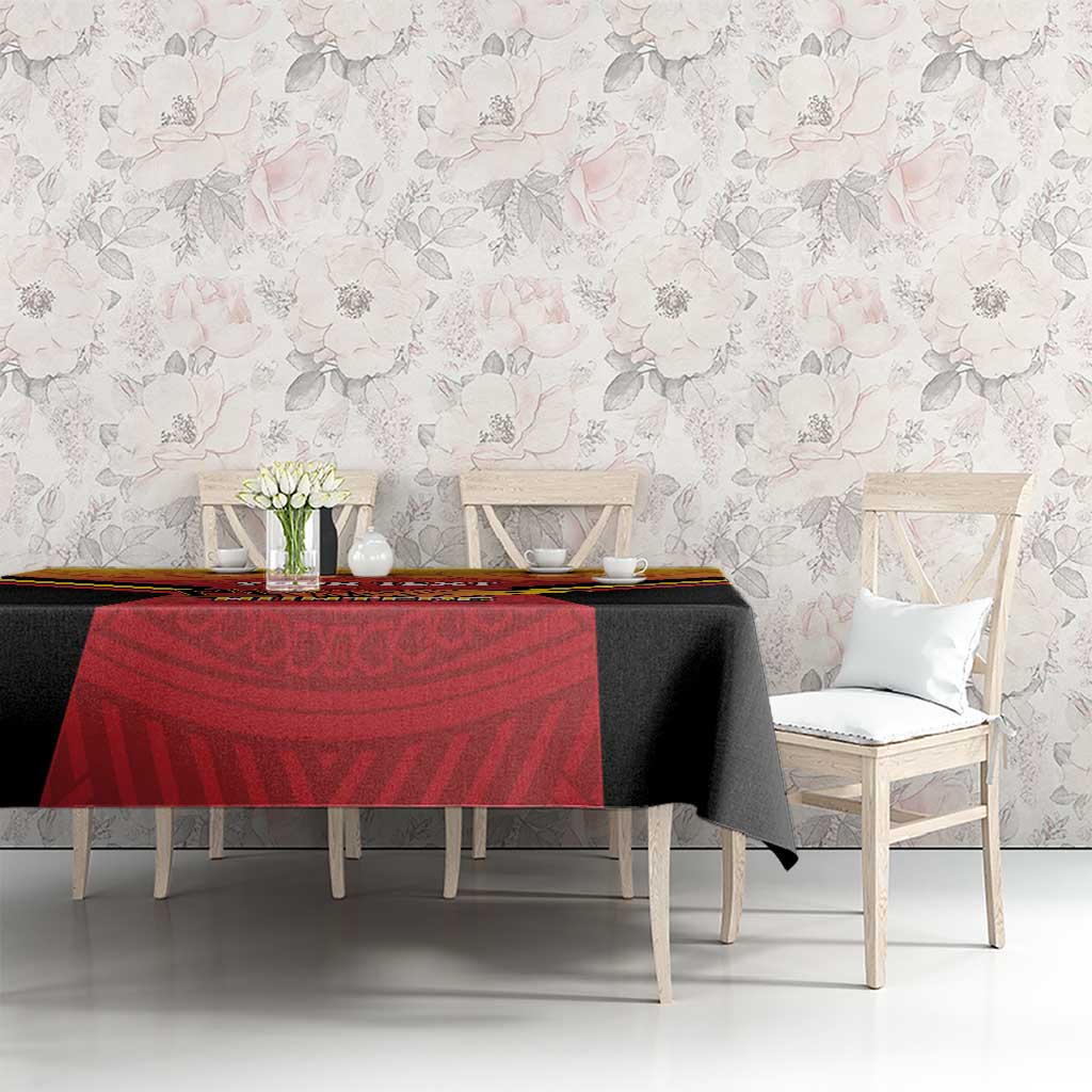 Papua New Guinea Rugby Custom Tablecloth Go PNG Hunters Polynesian Pattern - Aussie Hoodie