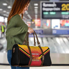 Papua New Guinea Rugby Custom Travel Bag Go PNG Hunters Polynesian Pattern - Aussie Hoodie
