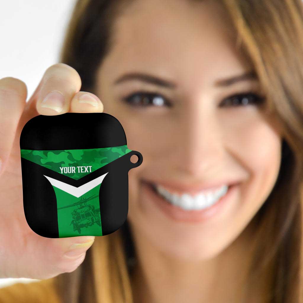 Townsville Rugby Custom AirPods Case Go Blackhawks Camouflage Pattern - Aussie Hoodie