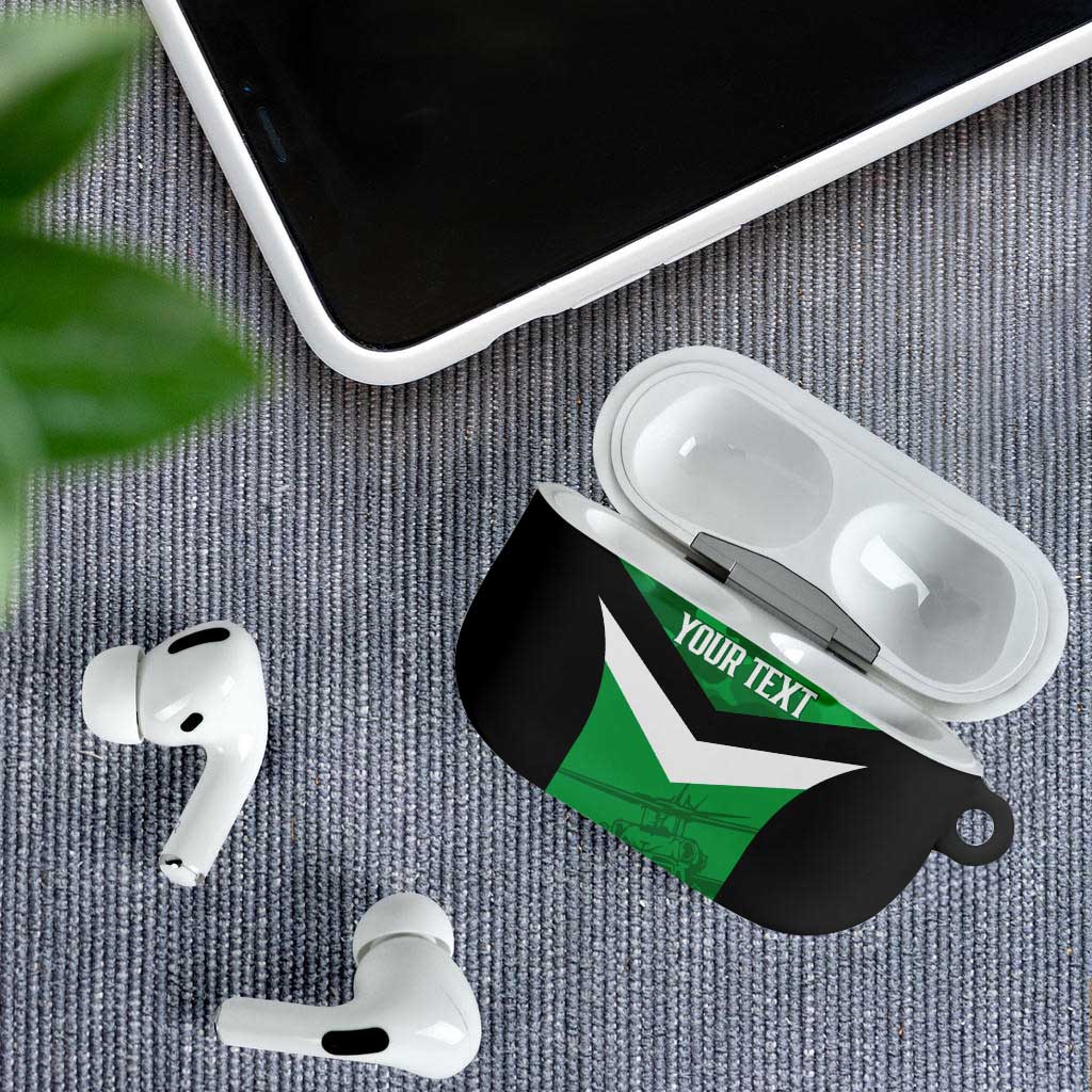 Townsville Rugby Custom AirPods Case Go Blackhawks Camouflage Pattern - Aussie Hoodie