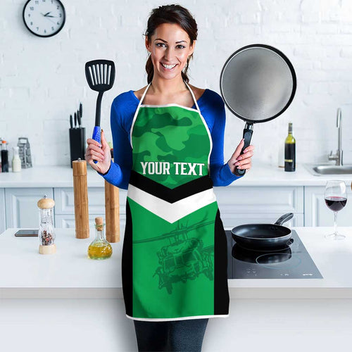 Townsville Rugby Custom Apron Go Blackhawks Camouflage Pattern - Aussie Hoodie