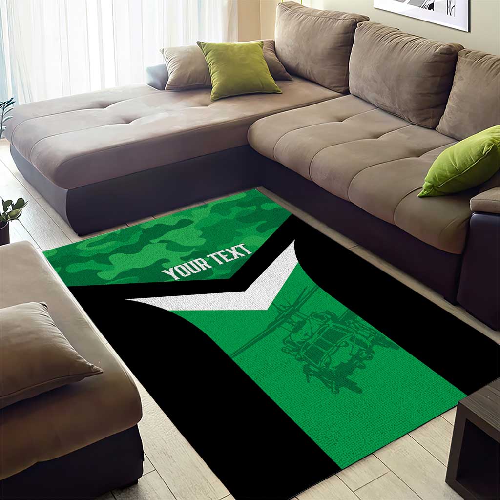 Townsville Rugby Custom Area Rug Go Blackhawks Camouflage Pattern - Aussie Hoodie