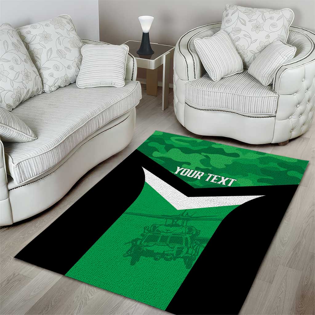 Townsville Rugby Custom Area Rug Go Blackhawks Camouflage Pattern - Aussie Hoodie