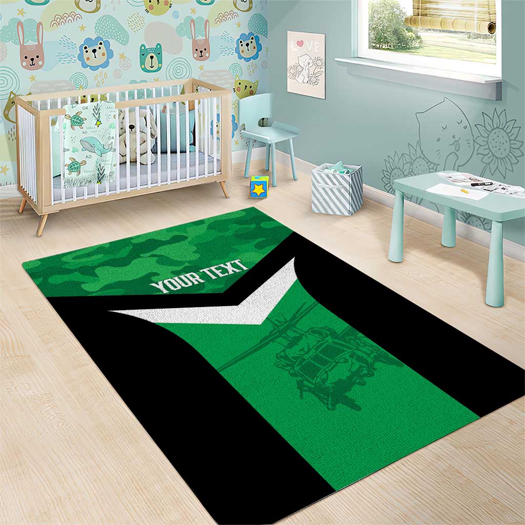 Townsville Rugby Custom Area Rug Go Blackhawks Camouflage Pattern - Aussie Hoodie