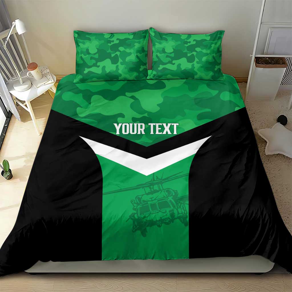 Townsville Rugby Custom Bedding Set Go Blackhawks Camouflage Pattern - Aussie Hoodie