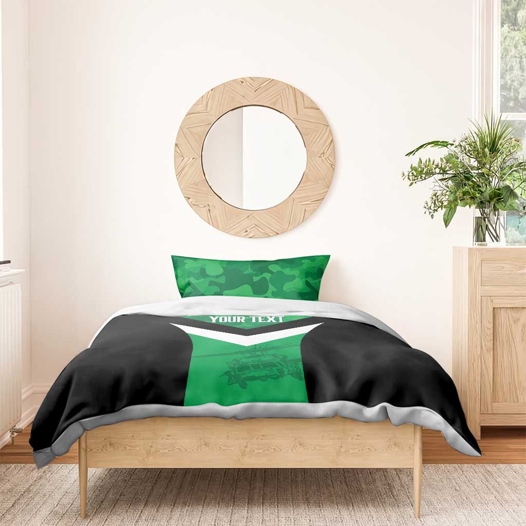 Townsville Rugby Custom Bedding Set Go Blackhawks Camouflage Pattern - Aussie Hoodie