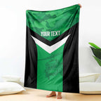 Townsville Rugby Custom Blanket Go Blackhawks Camouflage Pattern - Aussie Hoodie