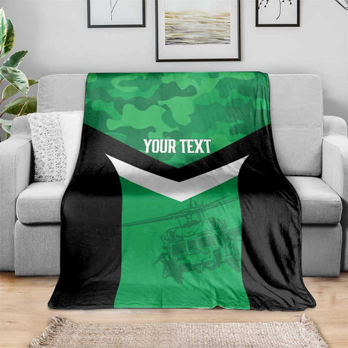 Townsville Rugby Custom Blanket Go Blackhawks Camouflage Pattern - Aussie Hoodie