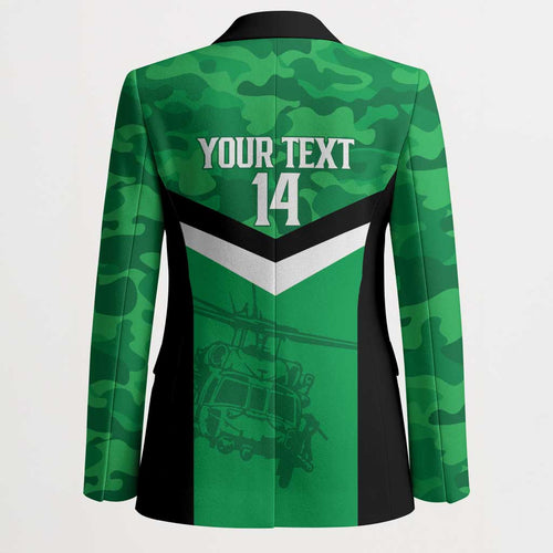 Townsville Rugby Custom Blazer Go Blackhawks Camouflage Pattern - Aussie Hoodie