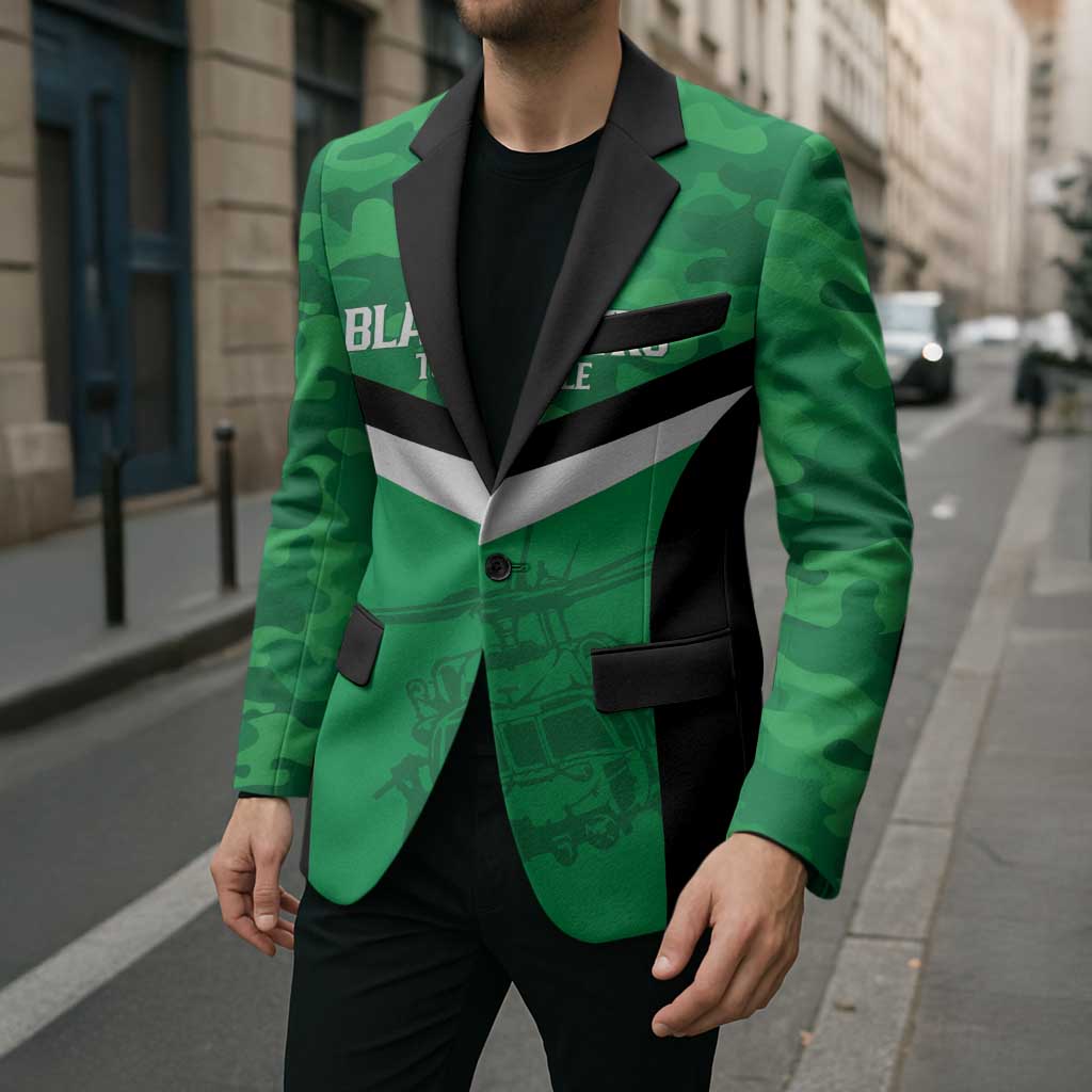 Townsville Rugby Custom Blazer Go Blackhawks Camouflage Pattern - Aussie Hoodie