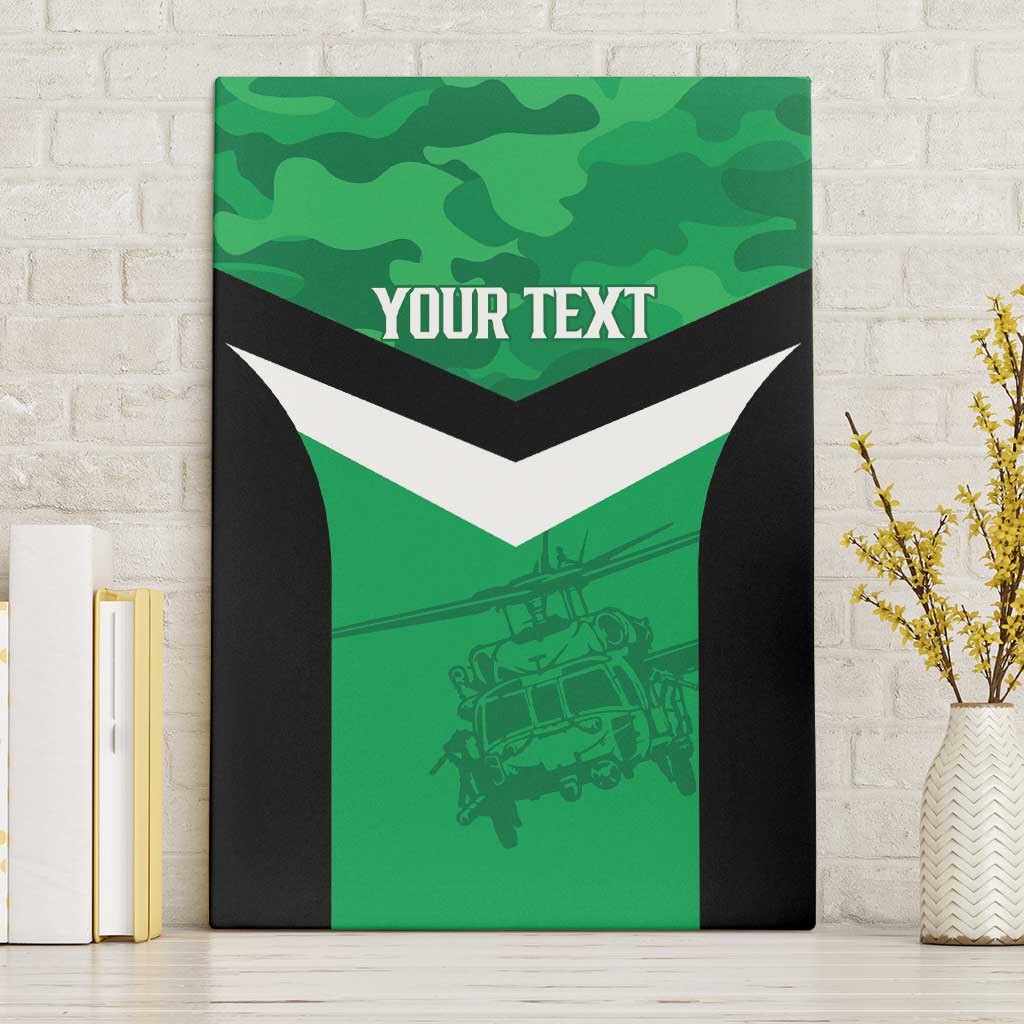 Townsville Rugby Custom Canvas Wall Art Go Blackhawks Camouflage Pattern - Aussie Hoodie
