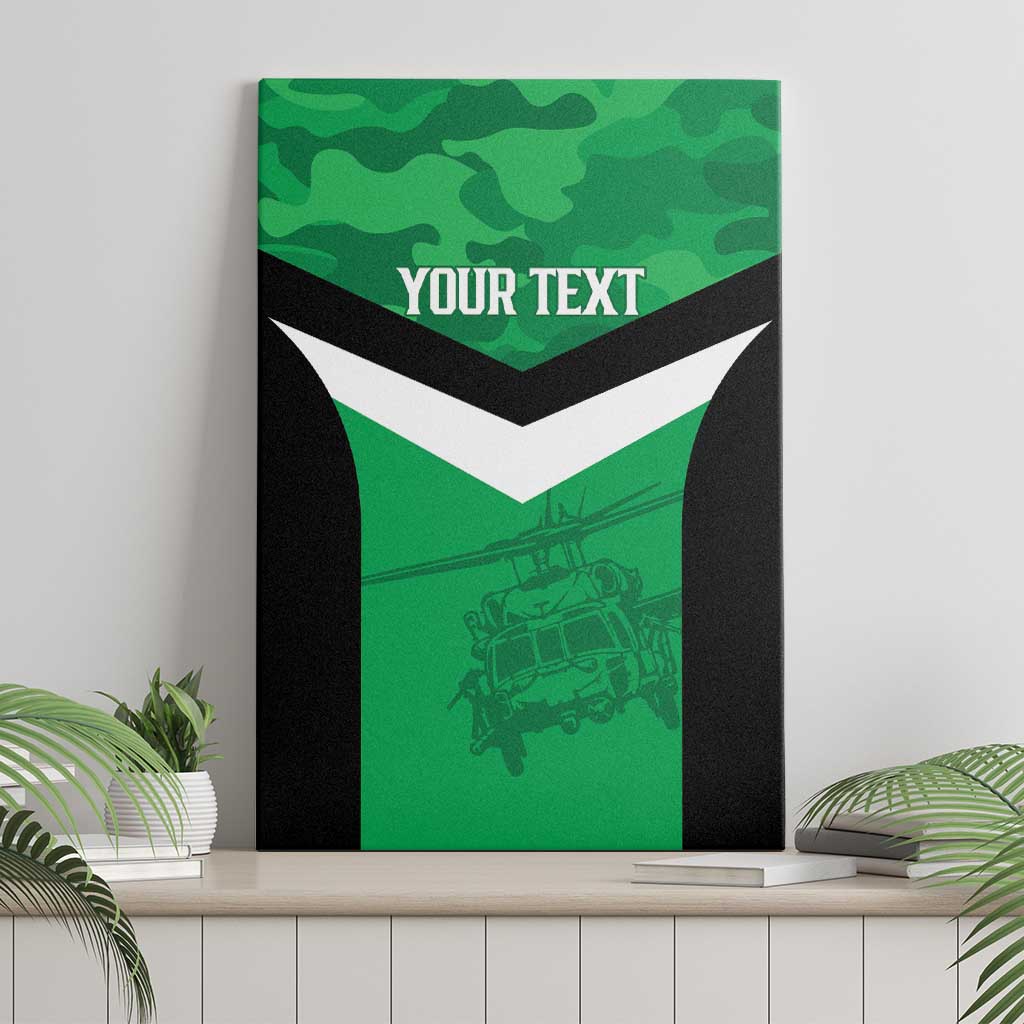 Townsville Rugby Custom Canvas Wall Art Go Blackhawks Camouflage Pattern - Aussie Hoodie