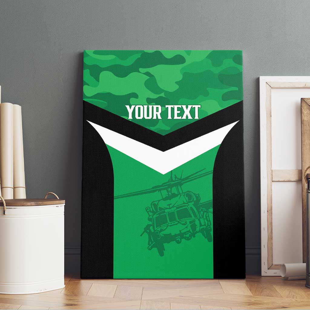 Townsville Rugby Custom Canvas Wall Art Go Blackhawks Camouflage Pattern - Aussie Hoodie